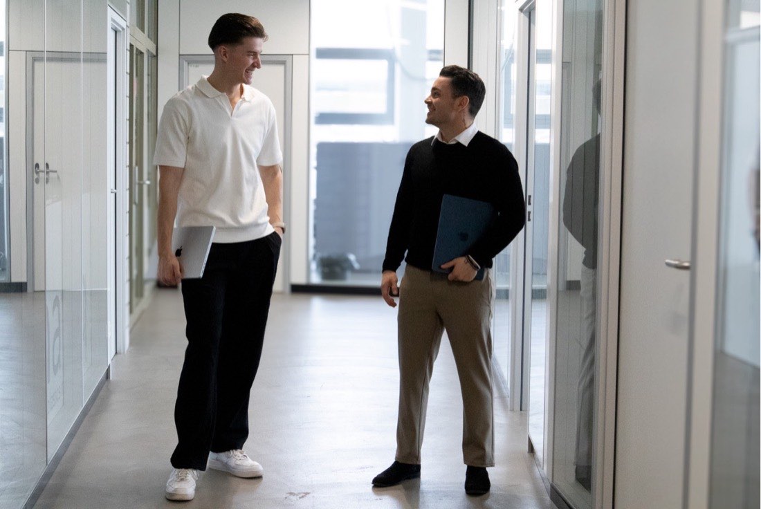 Das Team von BlogPilot im Büro in Kreuzlingen